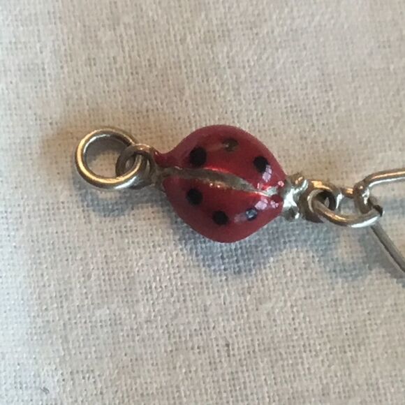 Sterling Silver Ladybug Bacelet - Picture 9 of 13